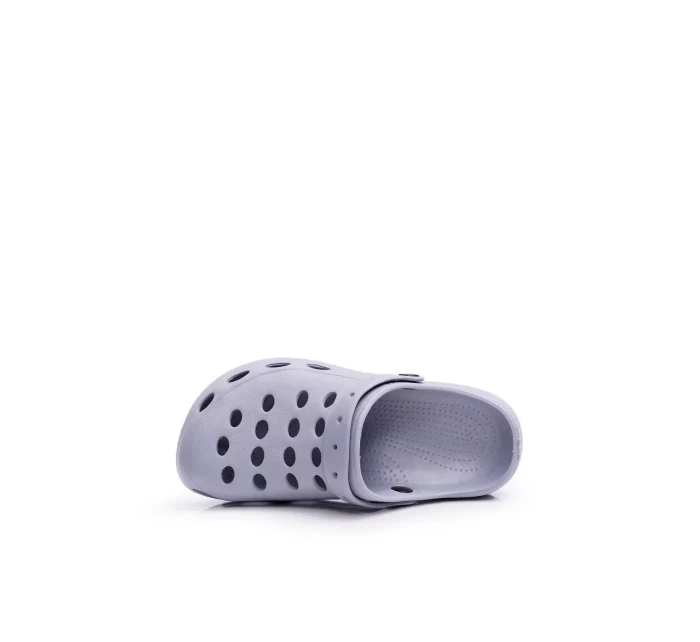 Dámské Nazouváky šedé Pěnové Crocsy EVA Dámské Nazouváky šedé Pěnové Crocsy EVA