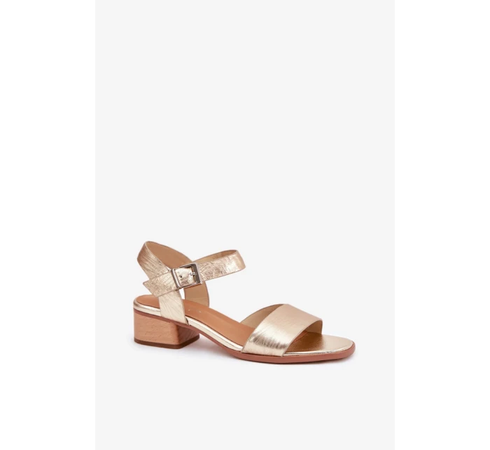 Sandály na podpatku  model 213021 Step in style