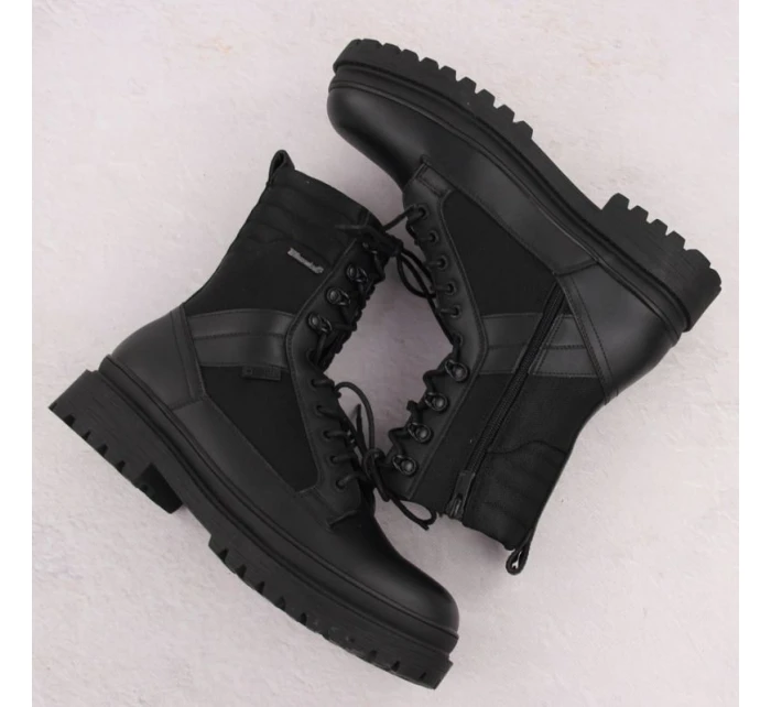 Kožené boty Big Star M OO174164 INT2048