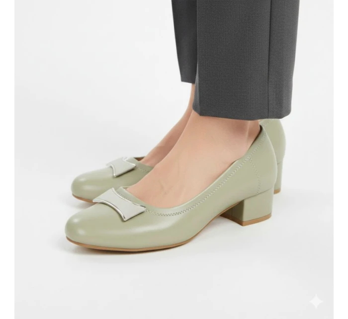 Dámské olivové lodičky Jezzi 200-15 Dámské olivové lodičky Jezzi 200-15