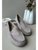 Dámské lodičky z semiše fialové model 21659278 - Boto