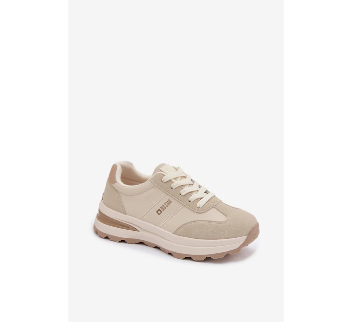 Dámské sportovní tenisky Big Star TT274876 HI-POLY SYSTEM Béžové