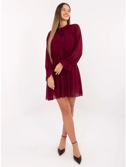Šaty MI SK A1554.26 bordó