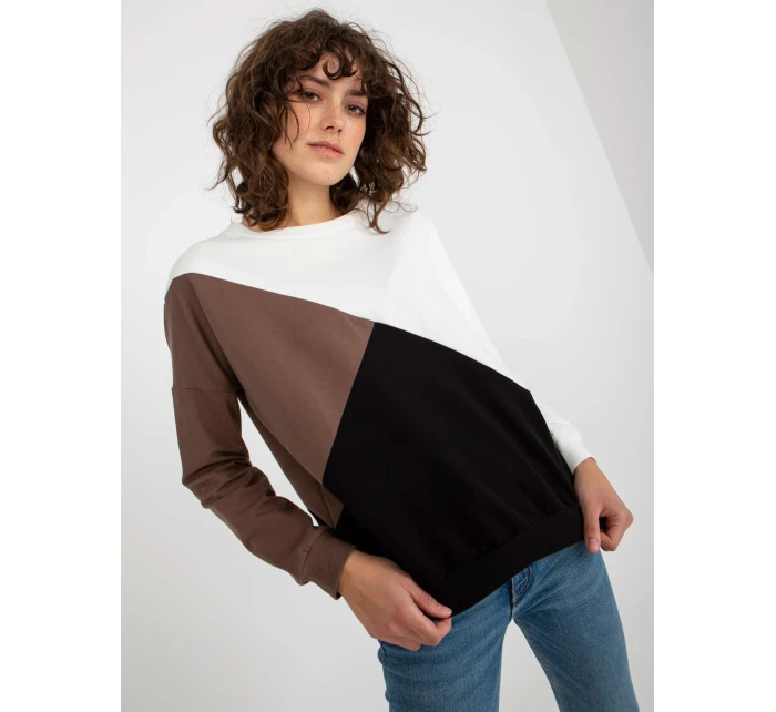 Mikina RV BL 8463.41P bílá a černá