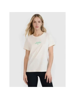 Dámské tričko s potiskem 4F 4FRSS25TTSHF2786-11S