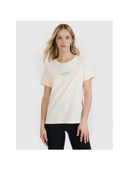 Dámské tričko s potiskem 4F 4FRSS25TTSHF2786-11S