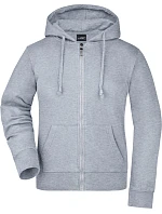 Daiber JN 53 Dámská mikina s kapucí 02.0053 grey heather Daiber JN 53 Dámská mikina s kapucí 02.0053 grey heather