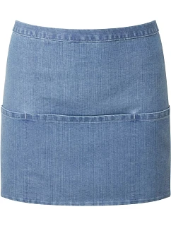 Premier PR 155 Krátká zástěra do pasu s kapsou "Colours" 39.0155 blue denim