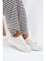 Dámské Tenisky Na Platformě Big Star Bílé model 21692966 - Big Star Shoes Dámské Tenisky Na Platformě Big Star Bílé model 21692966 - Big Star Shoes