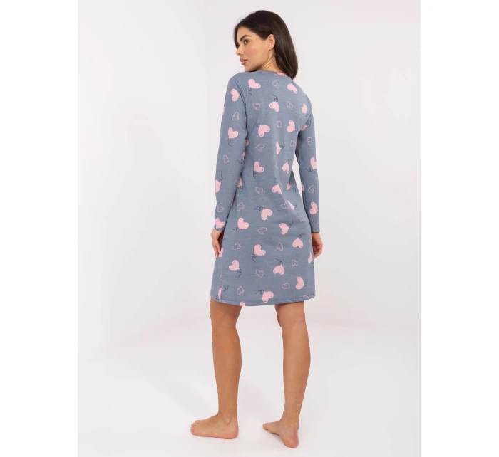 DU KN noční košile FP 100.26 tmavě modrá