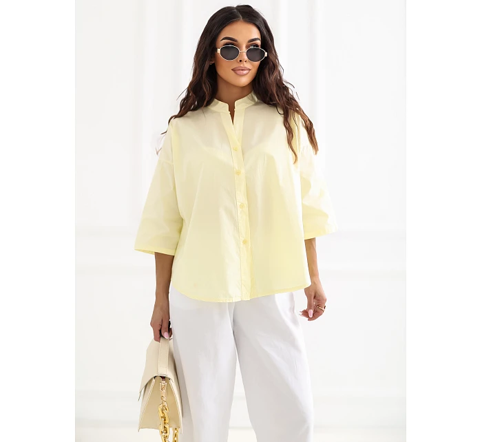 Koszula IT KS model 22084215 jasny żółty - FPrice