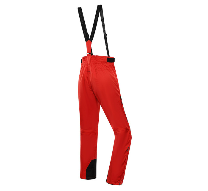 Pánské lyžařské kalhoty s membránou ptx ALPINE PRO OSAG olympic red