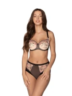 Polovyztužená dámská podprsenka Giorgia BS 1182 černá - Gaia