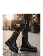 Boty na široké podrážce model 222046 Solea Boty na široké podrážce model 222046 Solea