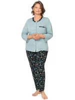 Martel Olga II pyžamo 262 7/8 M-3XL rozepínací Martel Olga II pyžamo 262 7/8 M-3XL rozepínací