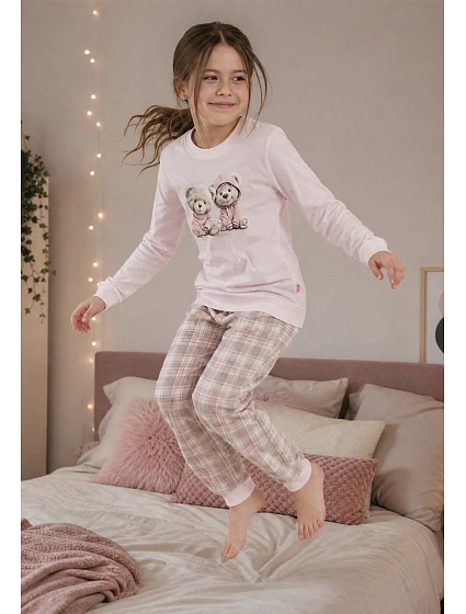 Pyžamo Cornette Young Girl 592/202 Be My Friend, délka rukávů 134–164 Pyžamo Cornette Young Girl 592/202 Be My Friend, délka rukávů 134–164
