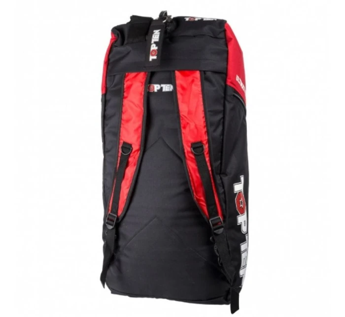 Sportovní taška TOP TEN s funkcí batohu 70 x 35 cm TOR-P2 MMA černo-červená