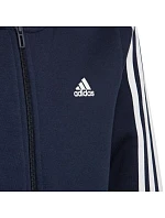 Fleecová mikina adidas Essentials 3-Stripes se zipem Jr IC0600 Fleecová mikina adidas Essentials 3-Stripes se zipem Jr IC0600