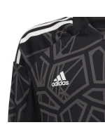 Dětské brankářské tričko adidas Condivo 22 s dlouhým rukávem černé HB1643 Dětské brankářské tričko adidas Condivo 22 s dlouhým rukávem černé HB1643