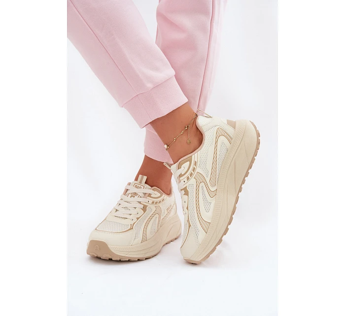 Dámské sportovní tenisky Big Star model 22073688 HIPOLY SYSTEM Béžové - Big Star Shoes