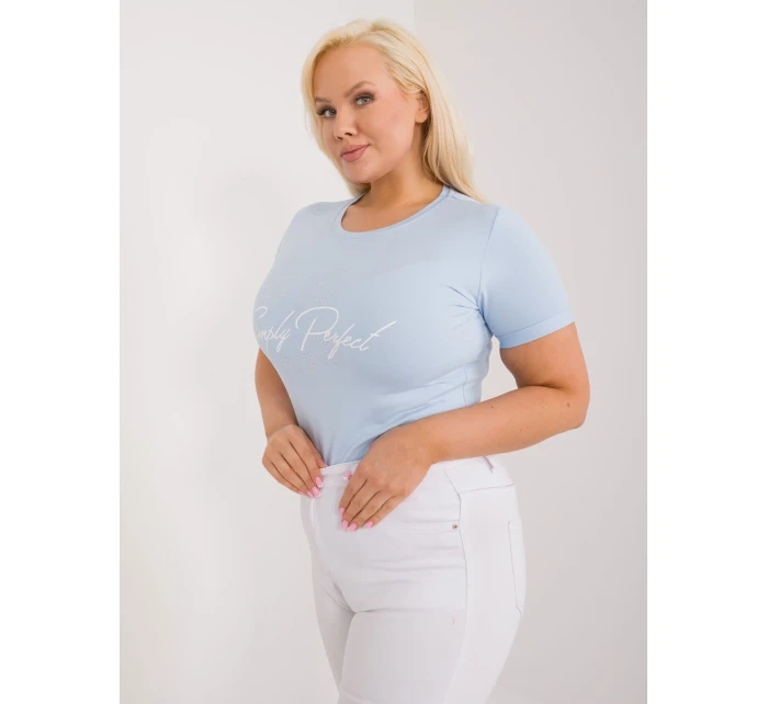 T shirt RV TS model 19920634 jasny niebieski - FPrice