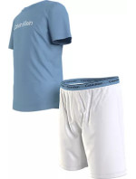 Spodní prádlo Chlapecké pyžamo KNIT PJ SET (SS + SHORT) B70B7004850SY - Calvin Klein