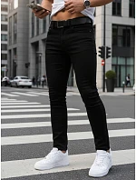 Pánské džíny slim fit UX4482 černé - FashionStreet Pánské džíny slim fit UX4482 černé - FashionStreet