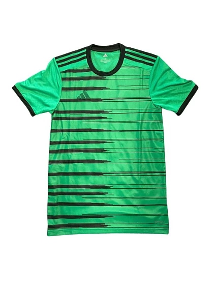 Dětské tričko adidas miComp21 zelené/černé GL7247 Dětské tričko adidas miComp21 zelené/černé GL7247