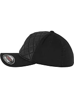 Flexfit 6277Q 5 panelová kšiltovka "Diamond Quilted" 55.277Q black