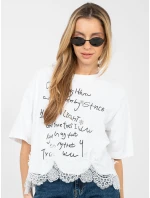 Bluzka IT BZ model 21934228 biały - FPrice Bluzka IT BZ model 21934228 biały - FPrice