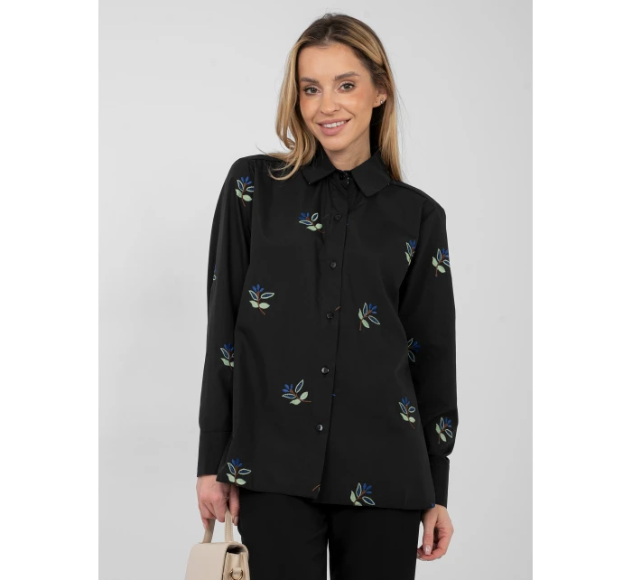 Košile LK KS 510154.90 černá Košile LK KS 510154.90 černá