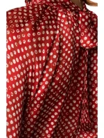 S235 Chiiffonová halenka se zavazováním na zádech - model 2