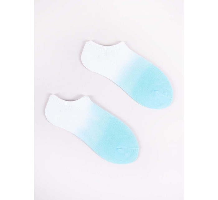 Yoclub Dívčí kotníkové bavlněné ponožky Tie Dye 3-Pack SKS-0090U-0000 Multicolour