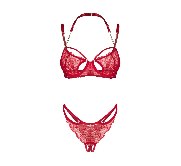 Dámský set červený  model 21494797 - Obsessive