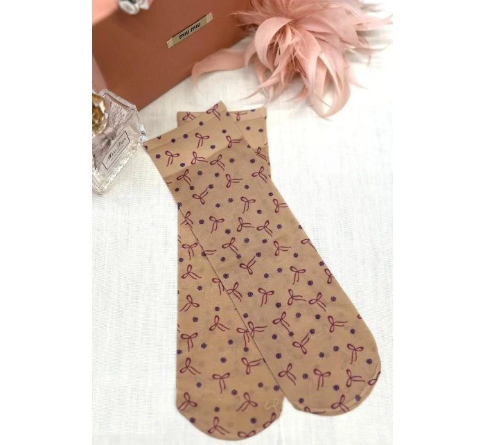 Dámské vzorované ponožky model 7465057 20 den - Magnetis