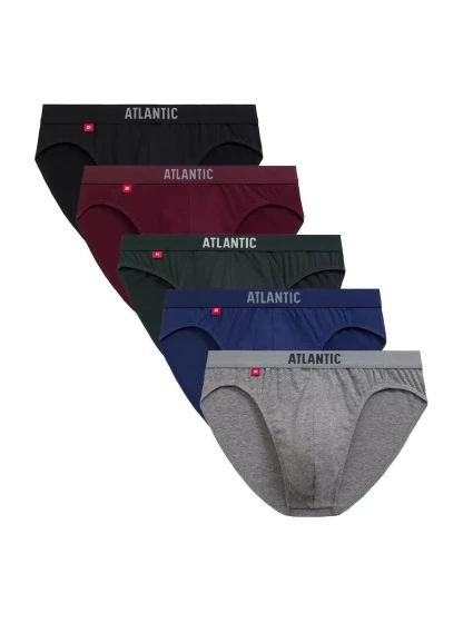 Pánské slipy 5 pack 004/2 - Atlantic