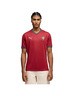 Pánské tričko Puma FPF Portugal Home Jersey Replica Club červené 783278 01 pánské
