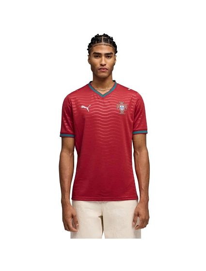 Pánské tričko Puma FPF Portugal Home Jersey Replica Club červené 783278 01 pánské Pánské tričko Puma FPF Portugal Home Jersey Replica Club červené 783278 01 pánské