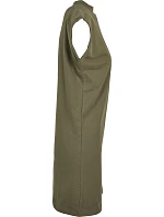 BY 101 šaty se stojáčkem olive model 22415948 - Build your Brand BY 101 šaty se stojáčkem olive model 22415948 - Build your Brand
