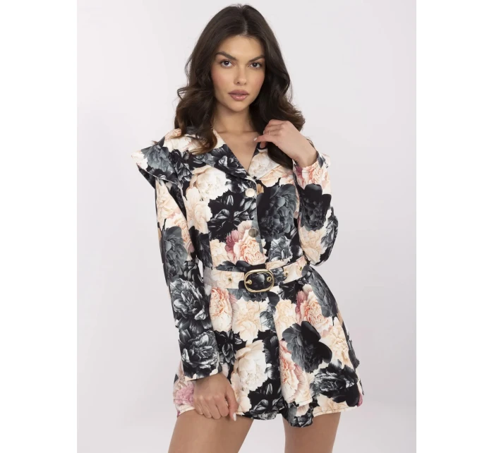 DHJ KO 20615 1.66 černo-béžový overal