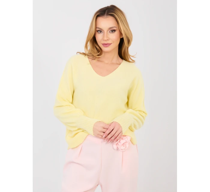 Jumper MI SW 2201.16P světle žlutý