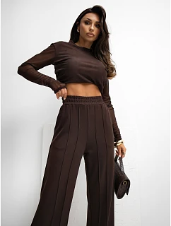 Tepláky RV DR A1062.48 tmavě hnědé