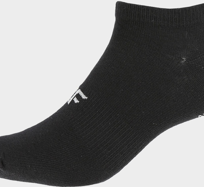 Dámské ponožky 4F SOD302 Tyrkysové_Bílé_Šedé (3 páry)