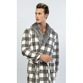 Pánský župan se šálovým límcem model 16428835 - Vienetta MAN