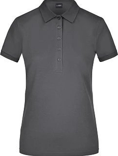 JN 709 Dámské elastické piqué polo model 22488534 graphite - Daiber