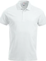 Clique Classic Lincoln S/S Pánské piqué polo z těžké bavlny 67.8244 white