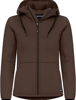 Cutter & Buck Pemberton Jacket Women Dámská mikina s kapucí 68.8419 dark mocca