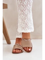 Kožené Pantofle Tmavě Béžové Lewski Shoes model 21682423 - Boto Kožené Pantofle Tmavě Béžové Lewski Shoes model 21682423 - Boto