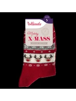 Vánoční ponožky model 21961132 Merry - Bellinda
