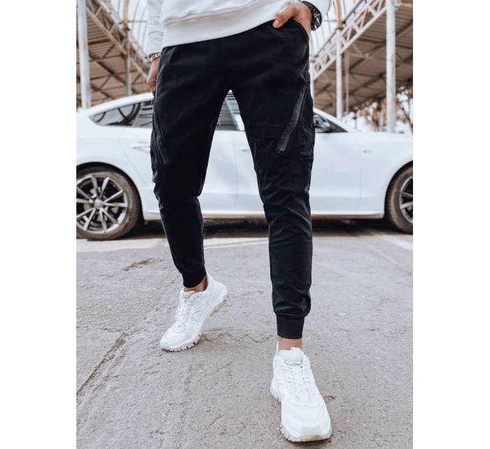 Pánské bojové kalhoty černé FashionStreet UX4364